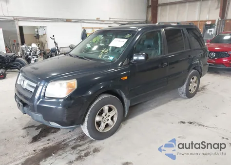 2006 Honda Pilot Ex-L from USA, damaged, VIN 2HKYF18526H536841